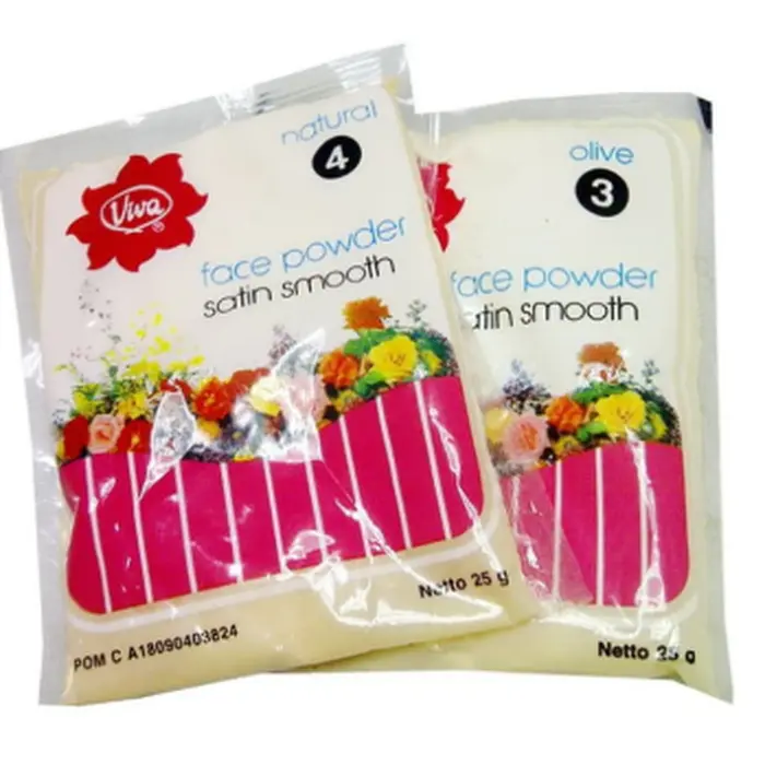 ENVIO - VIVA Bedak Zak Sachet (Mini 15gr & Besar 25gr) - Face Powder Satin Smooth 2