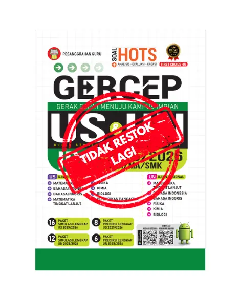 BUKU GERCEP TKA IPA IPS 2025/2026 SMA/MA/SMK (untuk masuk ke perguruan tinggi) 5