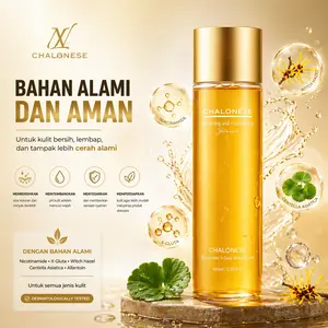[CHALONESE] GLUTA WHITENING MOISTURZING TONER 2 160ML Mampu Mengangkat Sisa Makeup di Wajah dan Dapat Membuat Wajah Lebih Halus BPOM