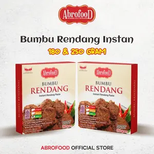 Bumbu Rendang Instant Abrofood 250 Gr (Pcs)