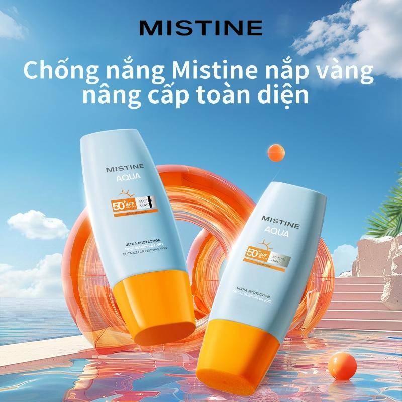 MISTINE Thai AQUA Botanical Care Cho Mặt SPF50 PA++++ Kem Chống Nắng Hàng Ngày