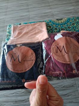 Product Review of Dress Lunna Dress Mahaira Premium Bahan Polo Linen Katun Premium Dress Wanita Muslim Dewasa Mewah  Pesta Elegant Gamis Kondangan Gaun Hitam Rayon Midi Navy Remaja Panjang Crinkle Basic Airflow from I**h 1