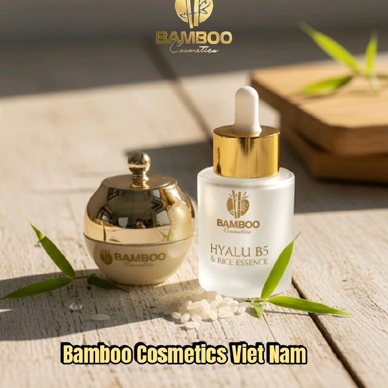 Combo Kem Face Lụa + Serum B5 Bamboo | Dưỡng trắng – Phục hồi – Căng bóng – Hàng chính hãng