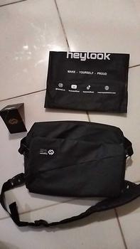 Product Review of HEYLOOK Official - Tas Selempang Pria VOLTA Sling Bag Cowok Waist Bag Water Resist Shoulder Bag Tas Slempang Laptop Anti Air Messenger Bag Terbaru Slingbag Waistbag from M**d F**m 1