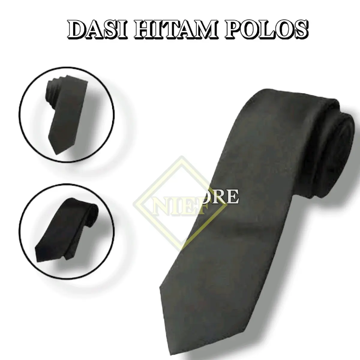 DASI PANJANG SD/SMP/SMA/MI/HITAM POLOS ASESORIS DASI PANJANG Aksesoris