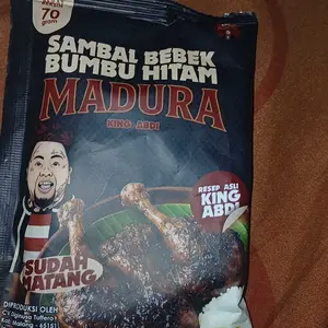 Sambal Bebek Bumbu Hitam Madura King Abdi
