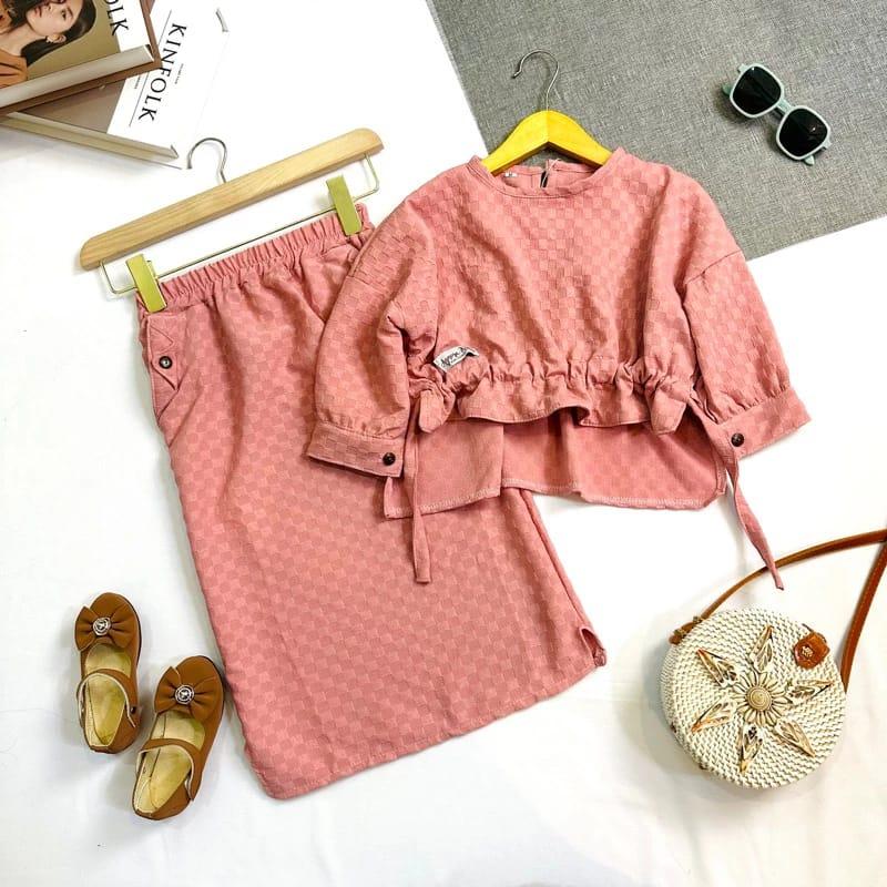 Product Introduction of SETELAN ONE SET BAJU DAN ROK ANAK PEREMPUAN 3-5 TAHUN 1