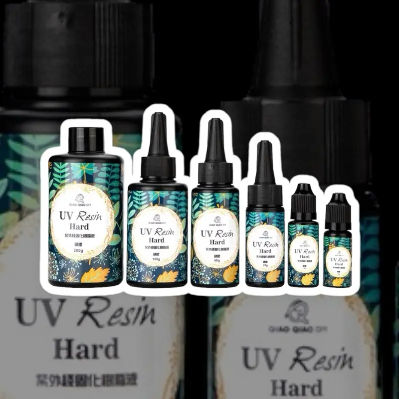 ￼Resin UV Fast Curing Lem Resin Keras Hard Kental Encer Nail Art Assist Hook Crystal Acrylic Epoxy Resin 0