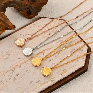 KALUNG Titanium HOKI 2 SISI Keberuntungan & Kebahagiaan - 178