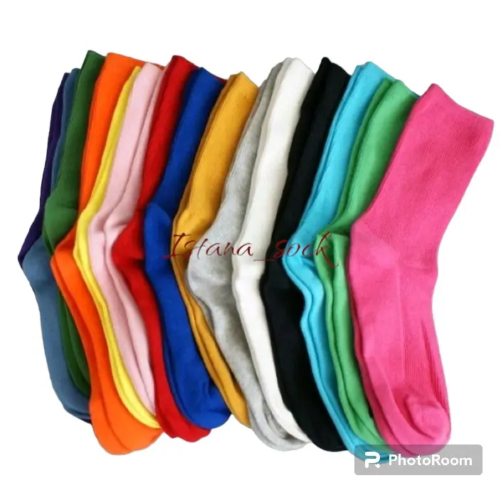 (3,6&12 PASANG) KAOS KAKI BAYI PANJANG SEBETIS POLOS WARNA LAKI & PEREMPUAN 0-1 tahun 1-2 tahun 2-3 tahun MURAH LEBAY KWALITAS PREMIUM !!! Cotton Sponge Tokoh Socks & Tights Bepergian Mesin Dicuci 1