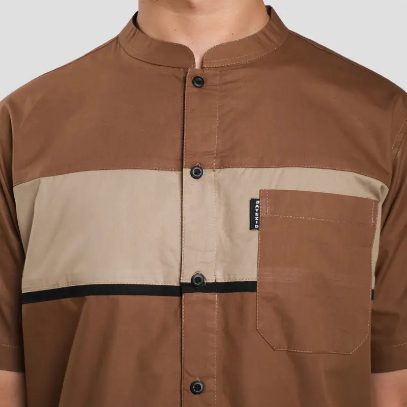 Bayezid - Koko Kurta Pria Lengan Pendek Khasyaf Series 6