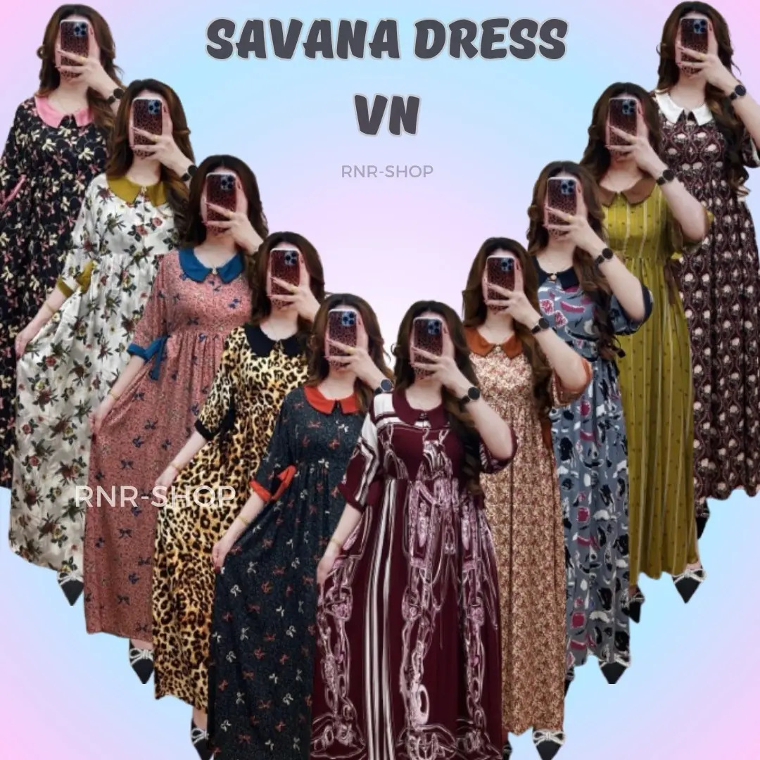 SAVANA DRESS VN RAYON PREMIUM
