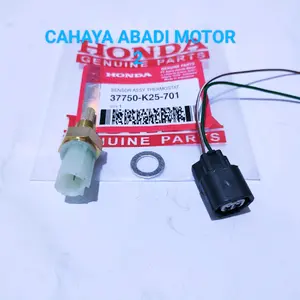 SENSOR EOT SENSOR SUHU PANAS SENSOR THERMOSTAT +SOKET HONDA BEAT FI BEAT ESP BEAT POP BEAT STREET SCOOPY FI SPACY FI BEST PRODUK KUALITAS ORIGINAL