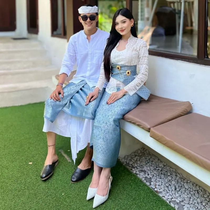 COUPLE SEMI SONGKET SEMBAHYANG BALI
