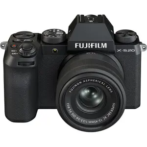 FUJIFILM X-S20 Mirrorless Camera with XC 15-45mm F3.5-5.6 Lens / Fuji XS20 kit XC 15-45mm Garansi Resmi