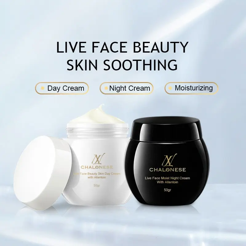 PROMO CHALONESE Moisturizer Brightening Moisturizer Glowing Moisture Gel 50gr Cream Day Cream Night Cream Pelembab Wajah Ceramide Facial Pencerah