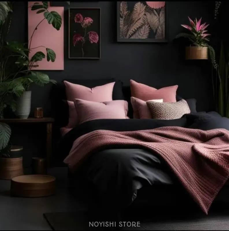 Bed Cover Set Polos Two Tone Kombinasi Dua Warna Ukuran 200,180,160,120 kualitas kain premium lembut sprei sudut karet lengkap sarung bantal 7
