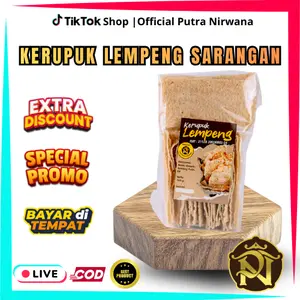 Kerupuk Lempeng Sarangan - by Putra Nirwana Bahan Alami Asli Sarangan Jawa Timur Camilan Teman Makan dan Oleh Oleh Khas Sarangan