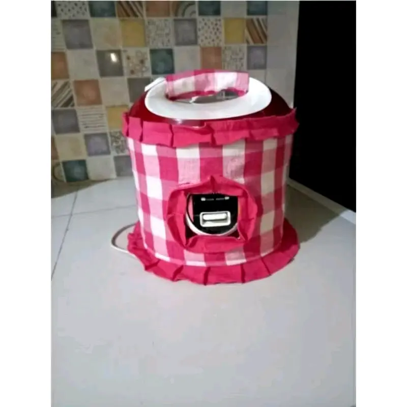 Sarung magicom tenun kotak lapis busa 3