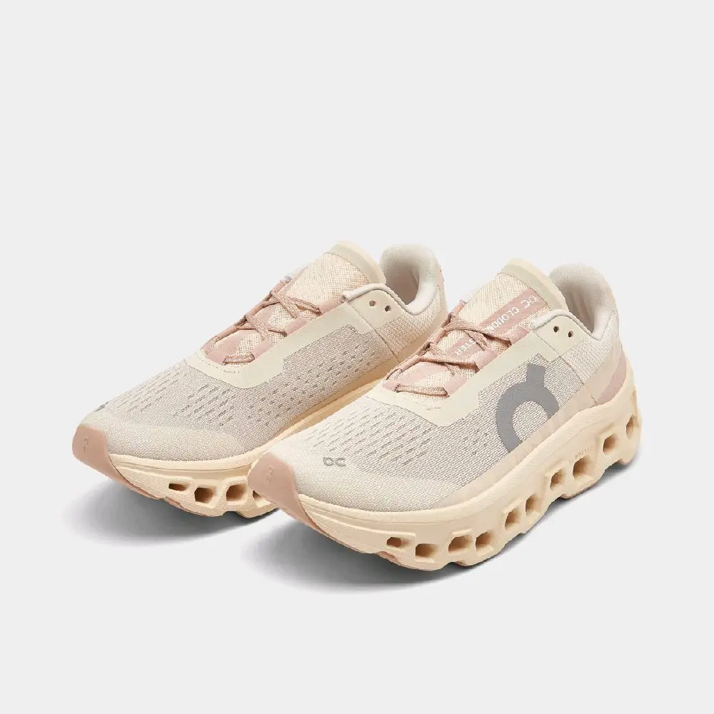 Sepatu On Running Cloudmonster Women's Moon Fawn Outdoor