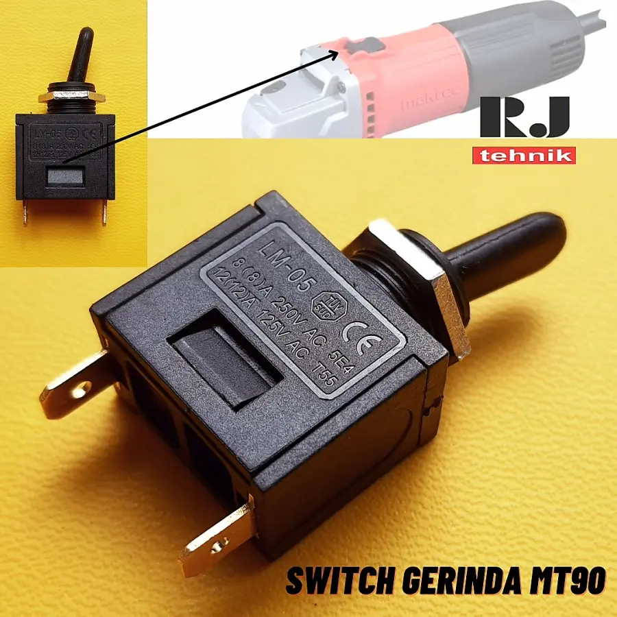 Maktec MT90 M0900 Switch Saklar Mesin Gerinda Spare Part M 0900