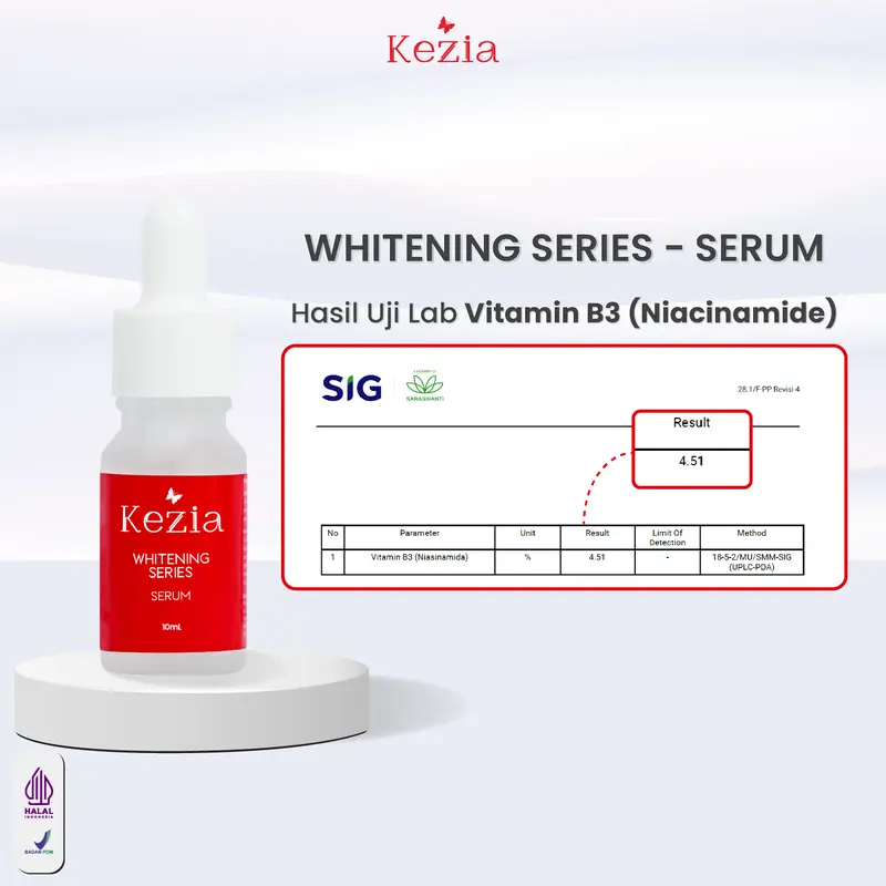 KEZIA By ASHANTY - SERUM SERIES KEZIA BEAUTY (WHITENING - ACNE - DARKSPOT - SKIN RENEW) 6