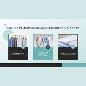 Jaket anti UV sutra es musim panas