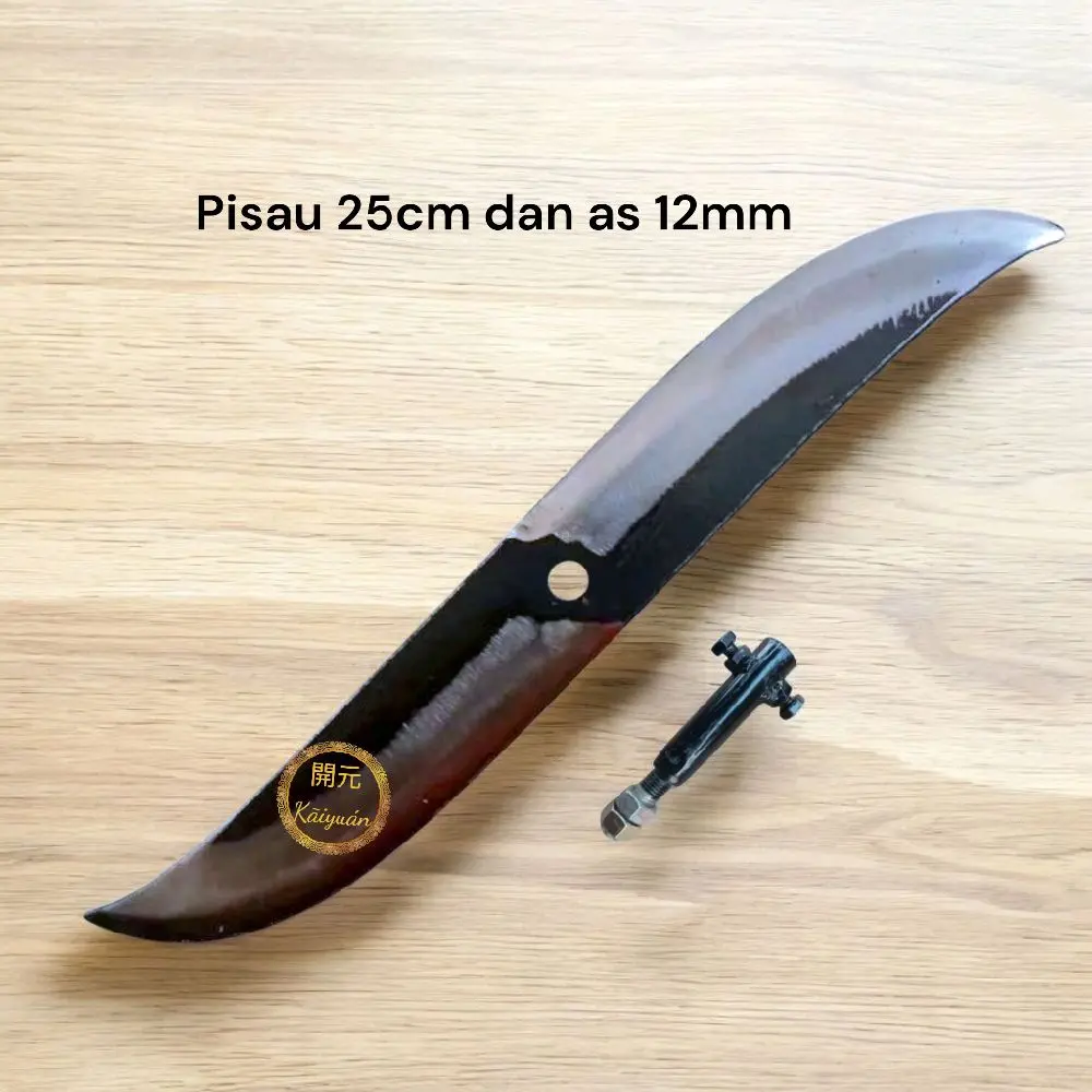 pisau 25cm dan as 12mm