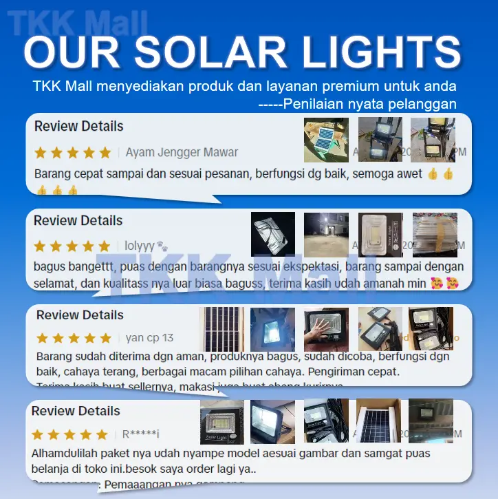 【READY STOCK】100W Lampu Sorot Tenaga Surya Solar Lampu  Lampu Taman Tenaga Surya Lampu Tenaga Surya Tahan Air Untuk Halaman Dan Jalan Desa Bar Tingkat Perlindungan Air IP67 Seluruh Tahun Tanpa Biaya Listrik Langit Gelap Menjadi Terang Secara Otomatis 2