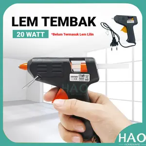 [HAO] GLUE GUN 20WATT HARGA TERBAIK/LEM TEMBAK/LEM TEMBAK HOME FROZEN