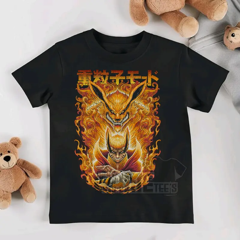 kaos anak 1-12 tahun karakter anime Naruto-Baryon mode 1 bahan lembut katun combed 28s Distro Baju Fashion Sd 0