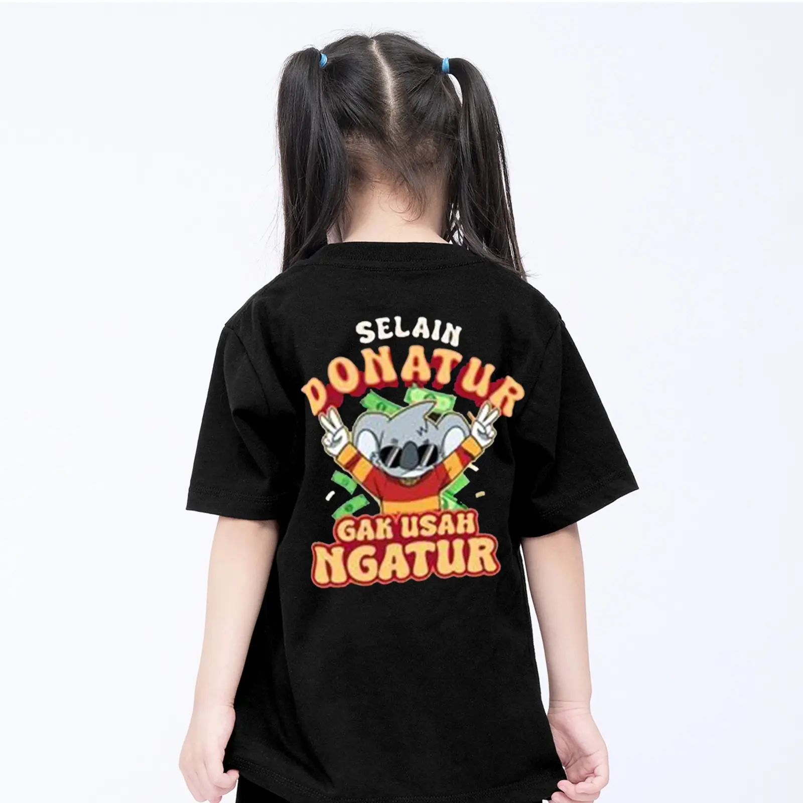 Kepswell - Kaos Kids Selain Donatur Ga Usah Ngatur Kowala - Viral Cotton Combed 24s Pria Unisex