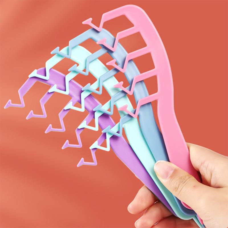 Lược răng rộng hình chữ Z chuyên dụng cho nữ, chống tĩnh điện, massage da đầu,…