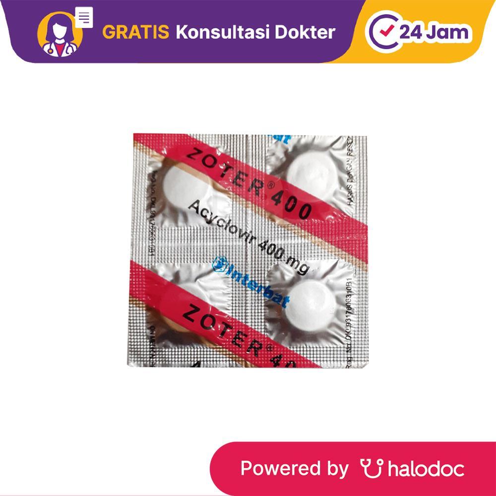 Zoter 400 mg 4 Tablet (strip)