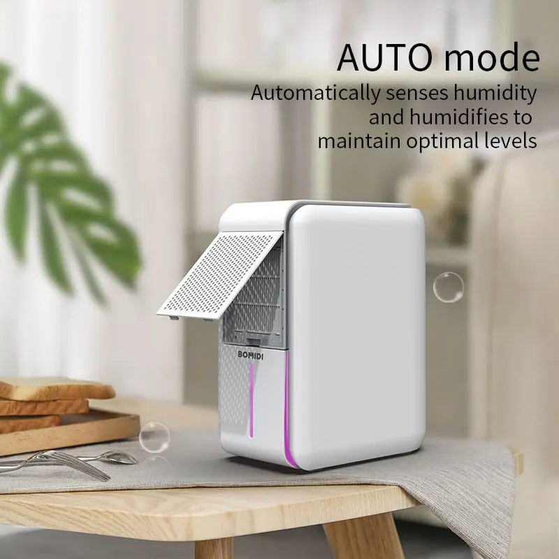 BOMIDI UH02 3in1 Mesin Kelembaban Udara Cerdas Air Humidifier & Air Purifier & Dehumidifier 1L Kapasitas 5