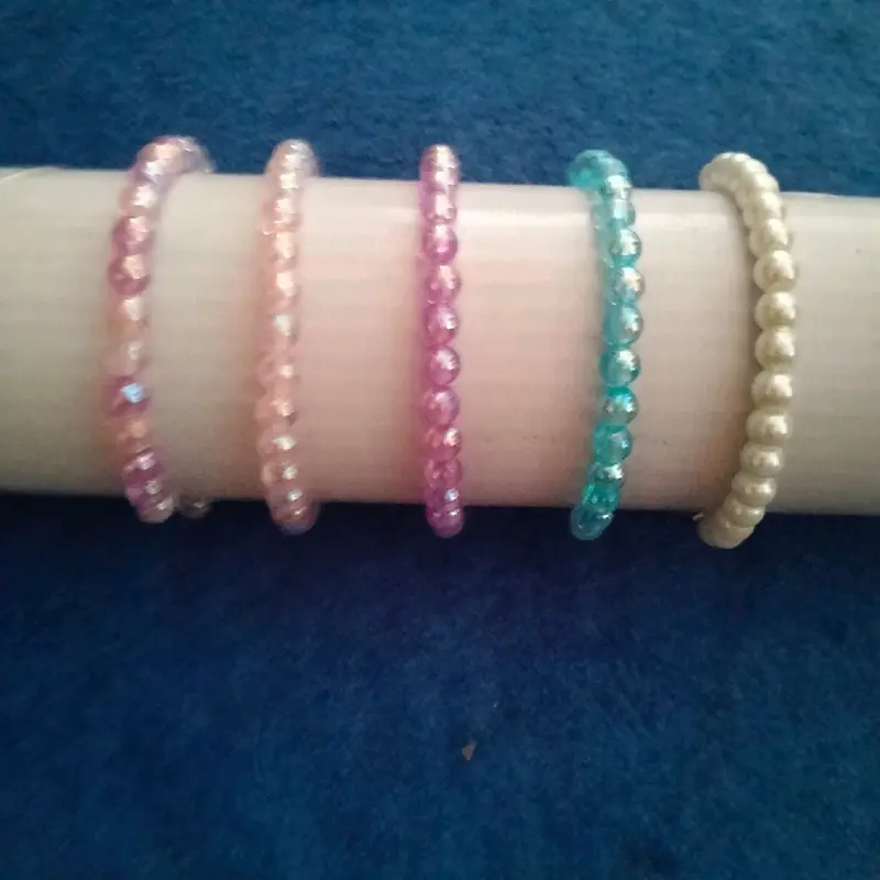 gelang manik,dan payet pasir 0