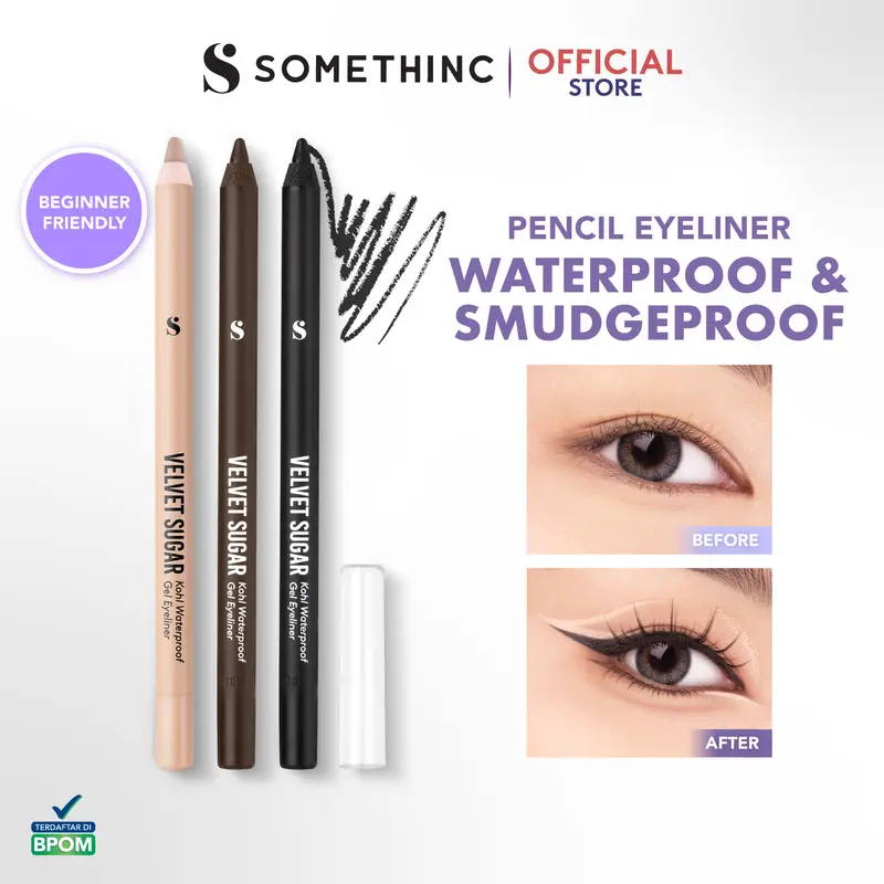 SOMETHINC Velvet Sugar Kohl Waterproof Gel Eyeliner - Eyeliner Pencil 0