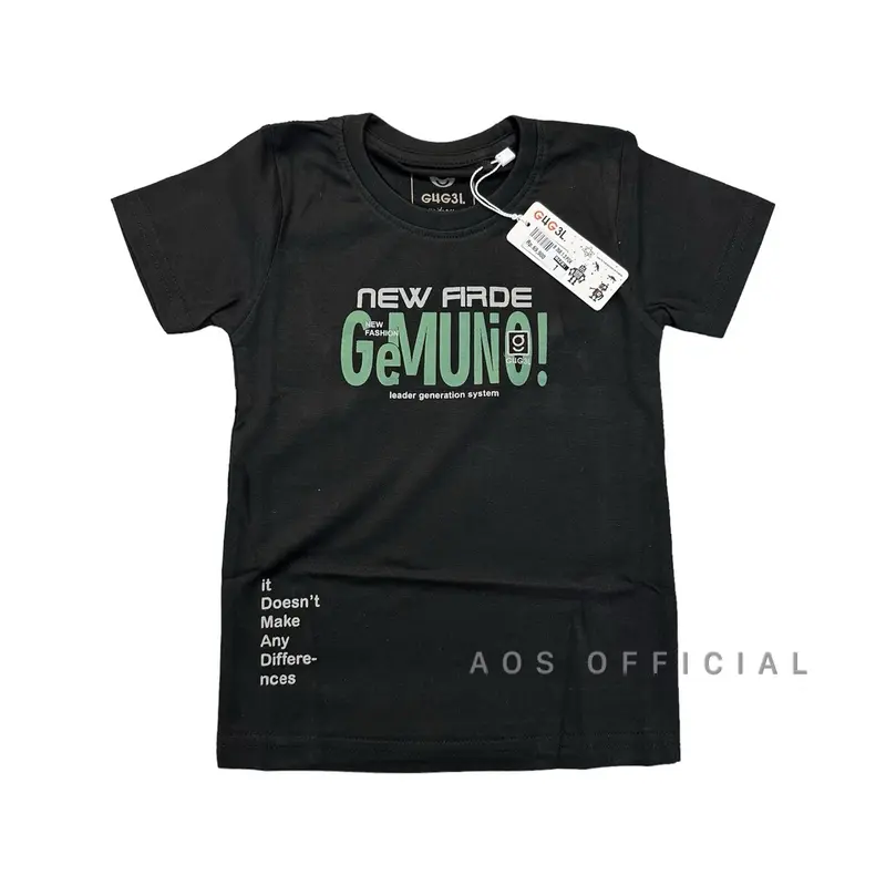 Kaos gugel kids | kaos anak banyak motip usia 1-12 tahun Cowok Rayon 3