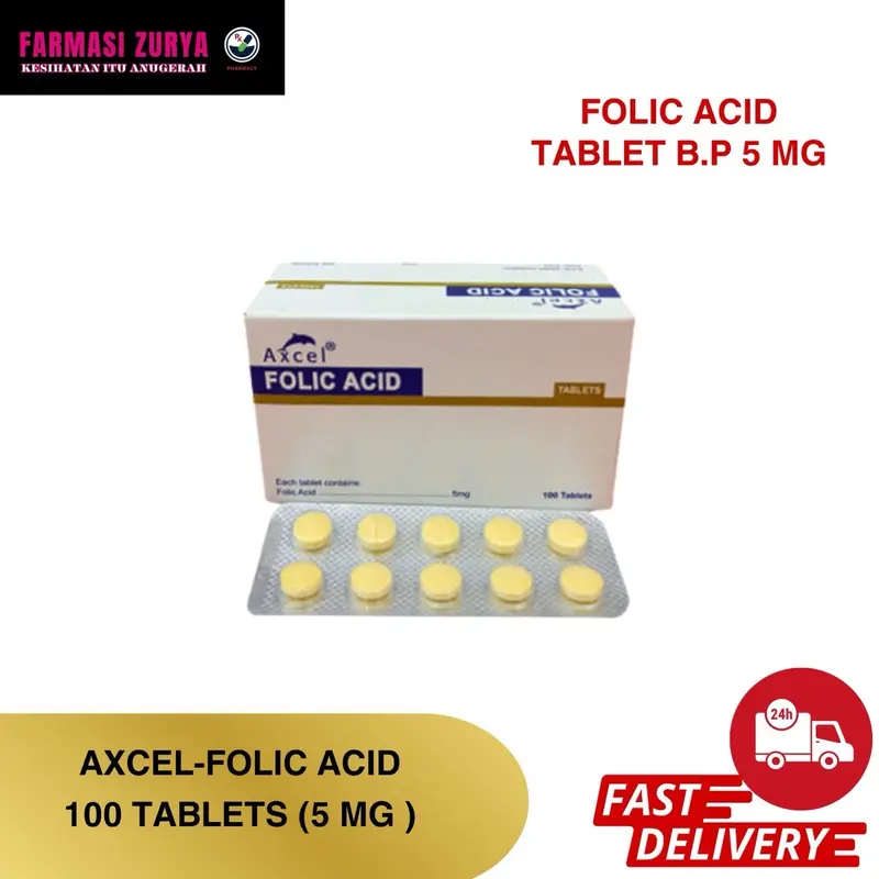 AXCEL FOLIC ACID TABLETS - TikTok Shop Malaysia