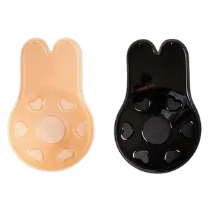 Bra BH Tempel Rabbit Premium Invisible Backless Self Adhesive Push Up Lifted Up Nipple Pad Cover Strapless Bra Cover Pad Silicone Breast Sticker
