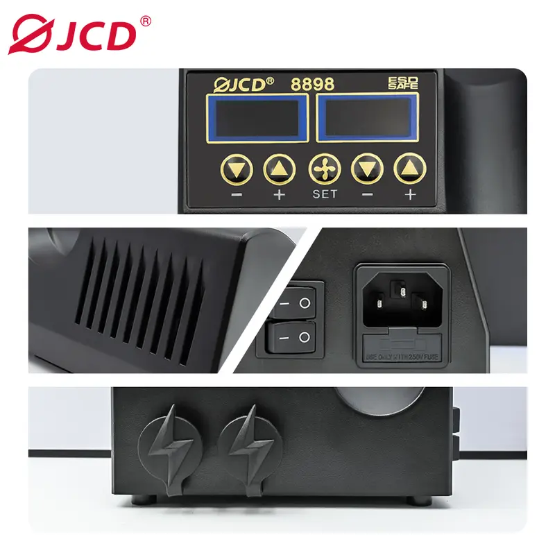 Máy hàn JCD 8898 750W 2 trong 1 có điều chỉnh nhiệt độ để sửa chữa SMD BGA IC 5