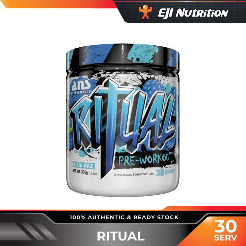 ANS PERFORMANCE Ritual Pre-Workout, 30 Servings Sugar Free Adult ...