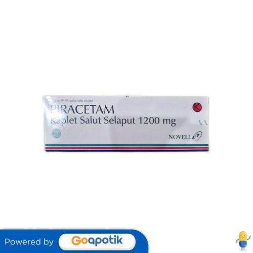 PIRACETAM NOVELL 1200 MG BOX 100 TABLET