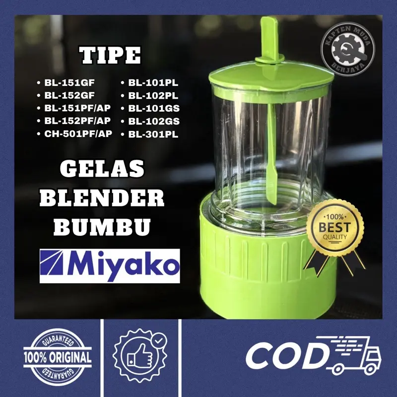 Blender Bumbu Basah WETMILL MIYAKO HIJAU (TINGGI)