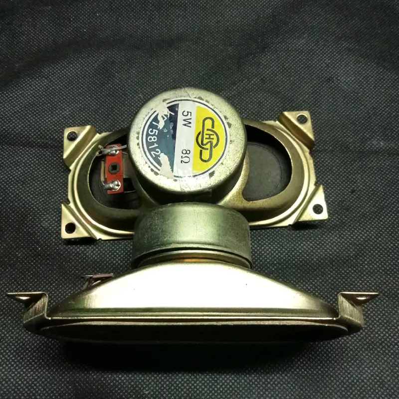 Speaker TV Lonjong Tekuk 8 Ohm 5 Watt panjang 13 cm lebar 6 cm 3