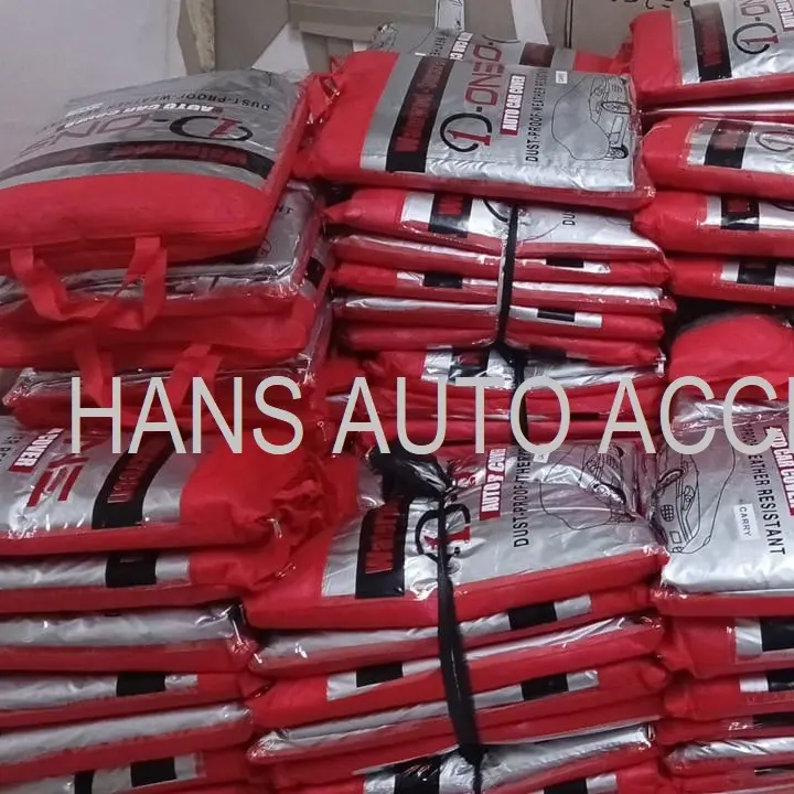 Body Cover Mobil Sedan Soluna Pakai No.8 Sarung Mobil Selimut Mobil Silver Coating - Car 4