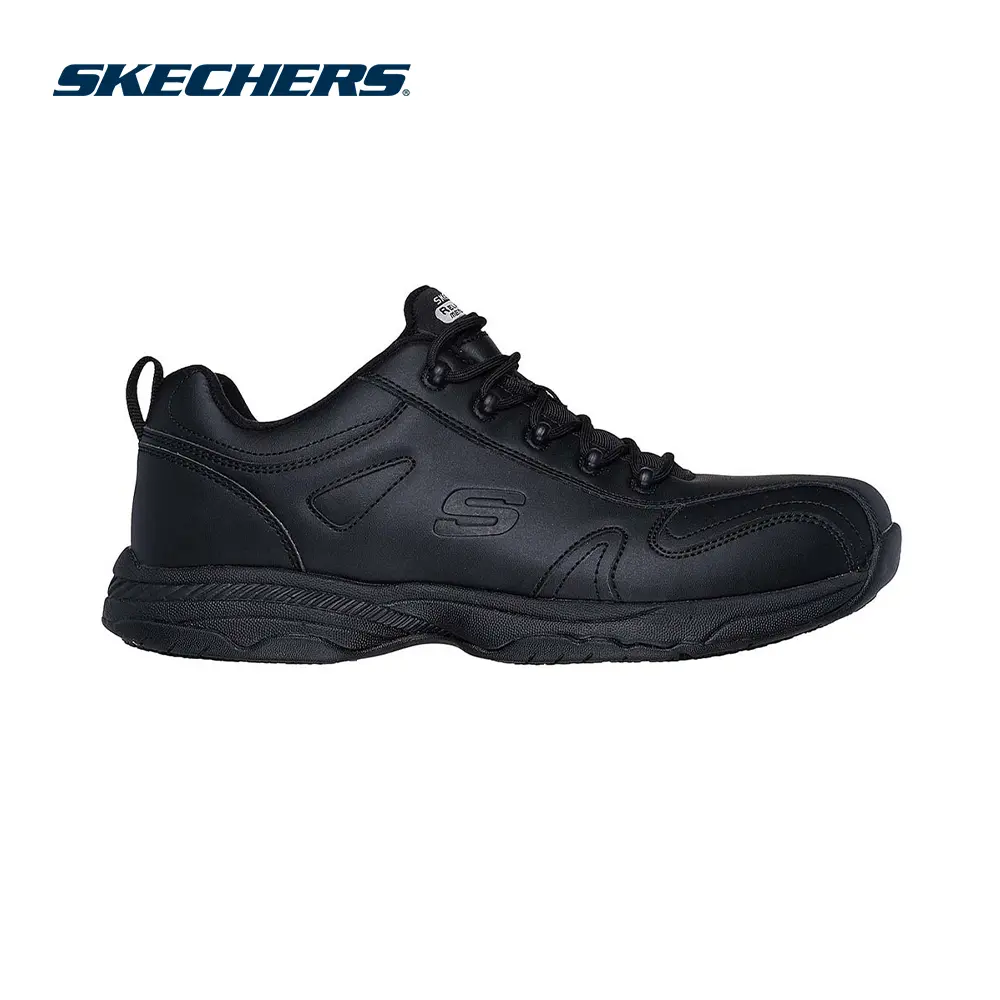 【オーダー用画像】 Skechers Work Kasut Skechers Skechers Arch Fit Skechers All Black