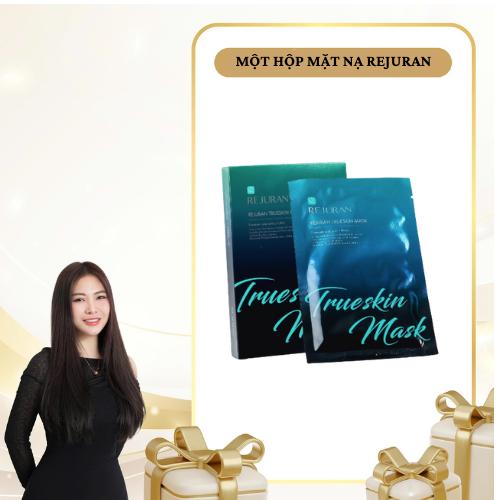 SN1640 - (Date t8/2025) Một Hộp Mặt Nạ Rejuran Trueskin Mask Bản Cao Cấp Premium