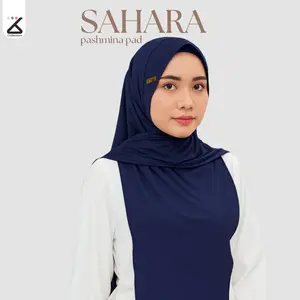 PASHMINA instan Ped label akrilik ZAHRACOLECTION pashmina