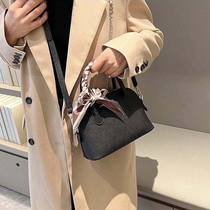 TOMHER Hanni Alma Bag - (BONUS SCARF) Tas Selempang Tas Mini Tas Wanita Tas Kuliah Tas Kerja Tas Kantor